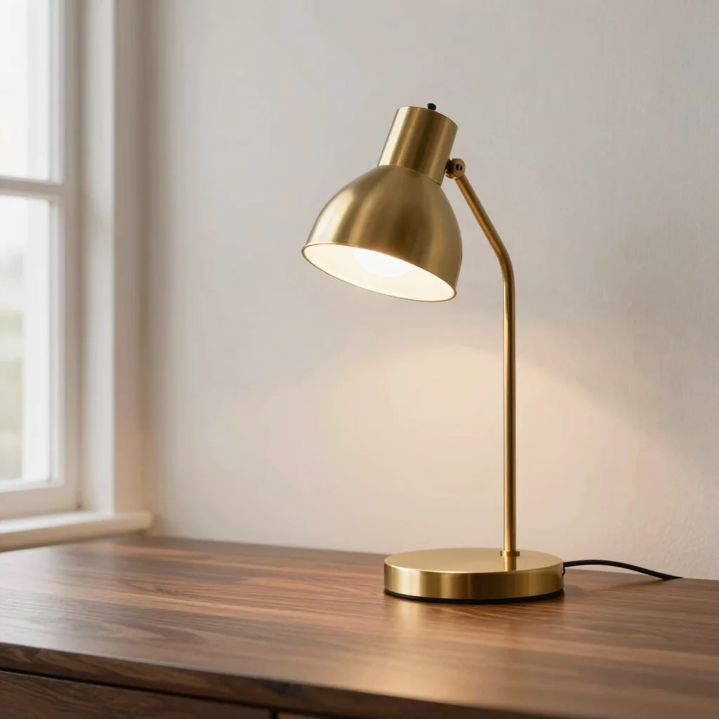 Architectural Desk Lamp Field Report: Warm LED Drops